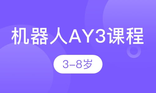 3-8岁机器人AY3课程