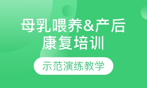 母乳喂养指导&产后康复全科班