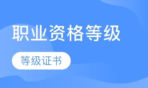 职业资格等级证书