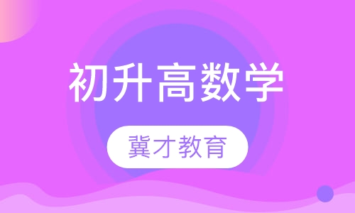 初升高衔接辅导数学精品班