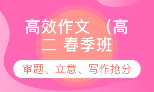高效作文 （高二 春季班）