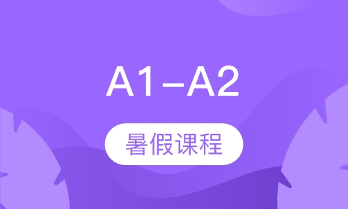 A1-A2暑假课程