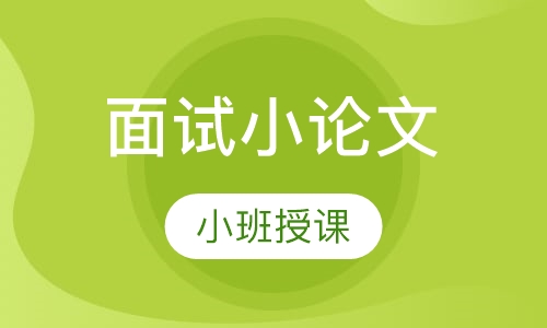 面试小论文