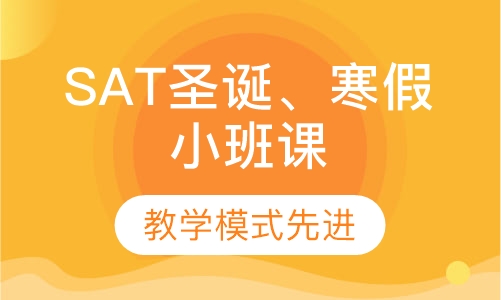 SAT圣诞、寒假小班课