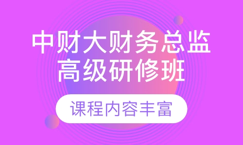 中央财经大学财务总监高级研修班