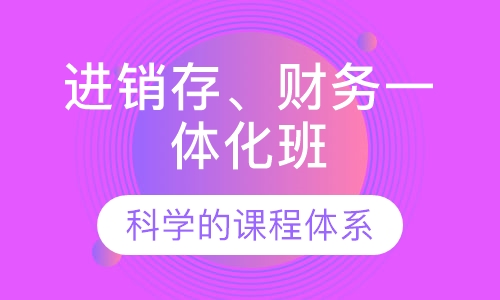 进销存、财务一体化班