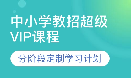 中小学教招超级VIP课程