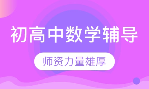 初高中数学辅导