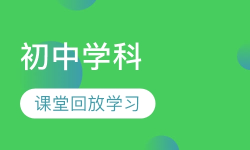 Grade 7-8 初中学科英文在线课程