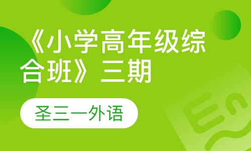 《小学高年级综合班》三期