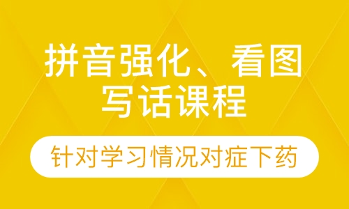 小学语文拼音强化、看图写话课程