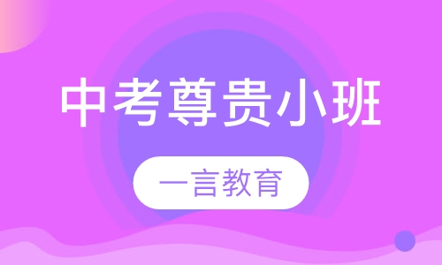 中考辅导尊贵小班