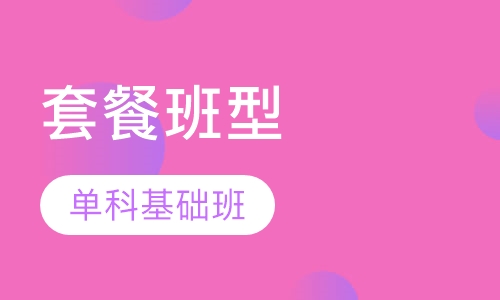 录播课+直播课套餐班型单科基础班