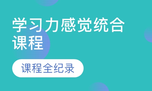 学习力感觉统合课程