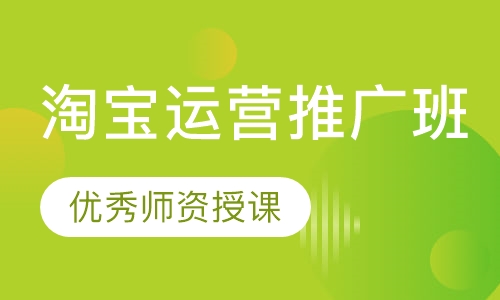 淘宝运营推广班