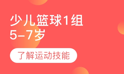 少儿篮球1组（5-7岁）