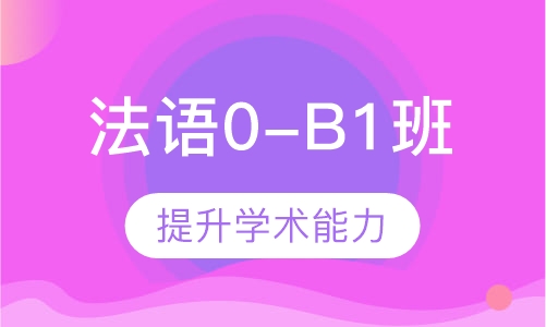 爱法语0-B1留学直航课程班