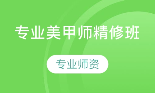专业美甲师精修班