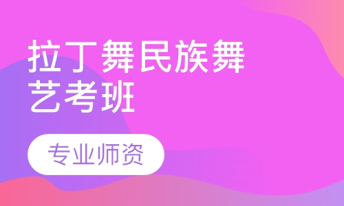 拉丁舞民族舞 艺考班