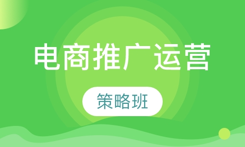 电商推广运营策略班