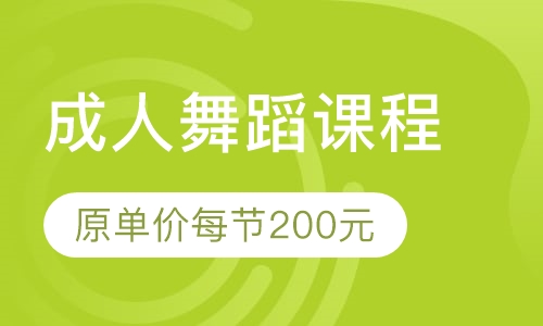 团购成人舞蹈课程