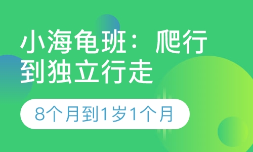 小海龟班：自由爬行至独立行走