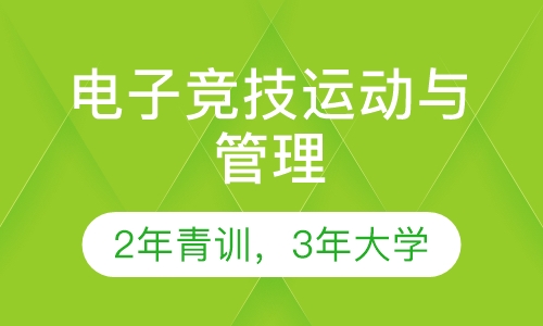 电子竞技运动与管理（大专学历）