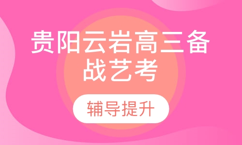 贵阳云岩高三备战艺考文化课