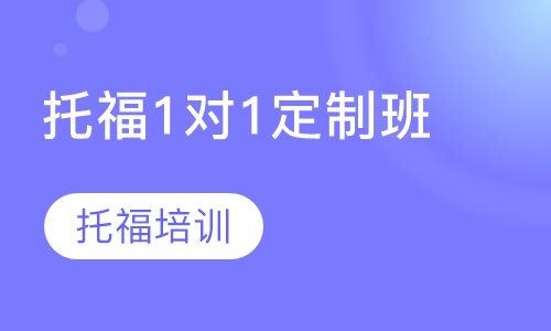 托福1对1定制班