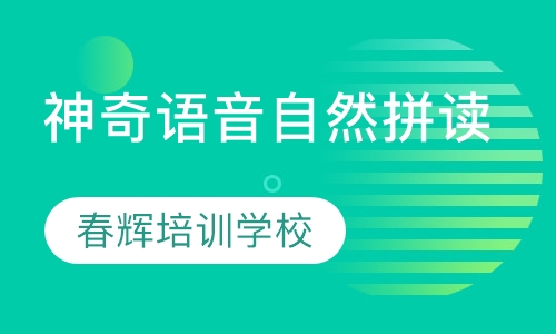 神奇语音自然拼读