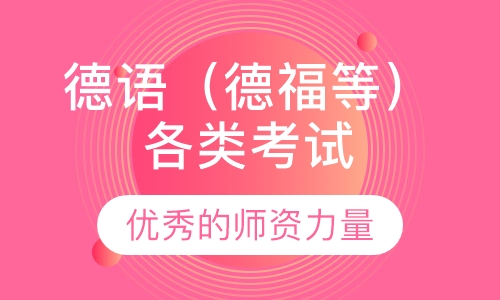 德语（德福等）各类考试一对一辅导