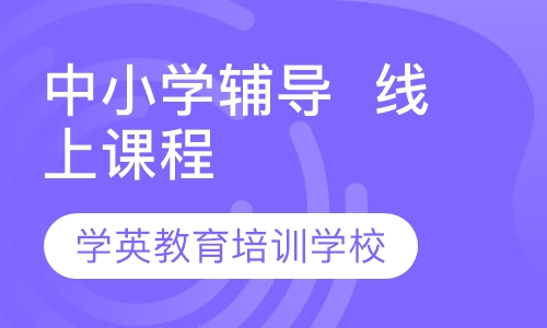 中小学辅导  线上课程