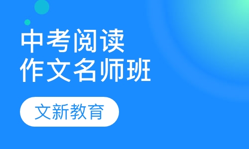 中考阅读作文名师班