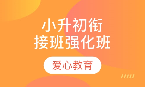 小升初衔接班强化班