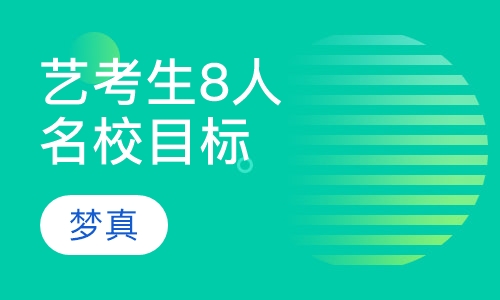 艺考生8人名校目标课程