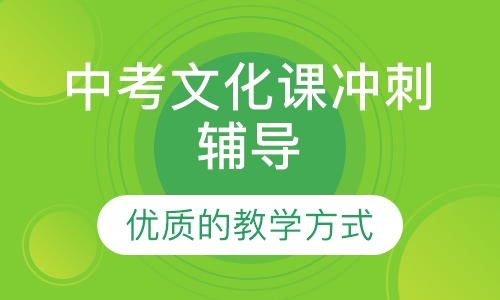 中考文化课冲刺辅导