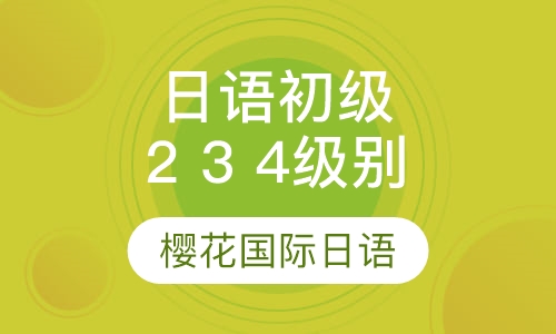 日语初级（2 3 4级别）