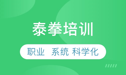 泰拳培训