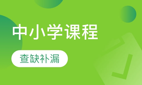 中小学课程培训