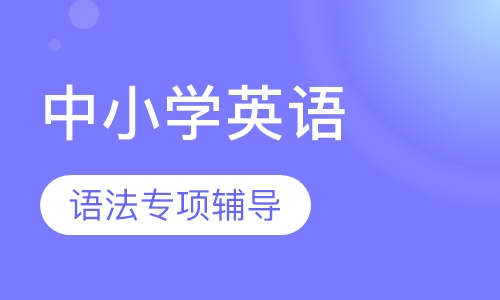 中小学英语语法专项辅导班