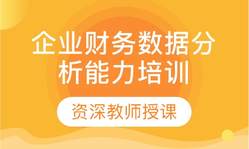 企业财务数据分析能力培训