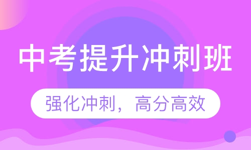 中考强化冲刺班