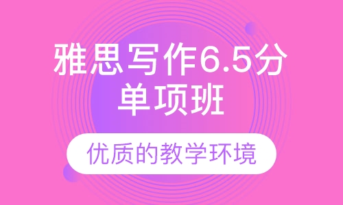 雅思写作6.5分单项班