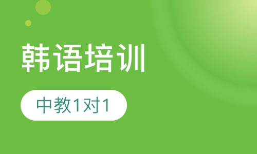 韩语培训中教1对1课程