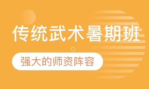 传统武术暑期班