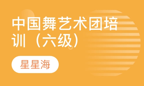 中国舞艺术团培训（六级）