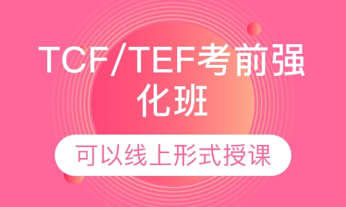 法语TCF/TEF考前强化班
