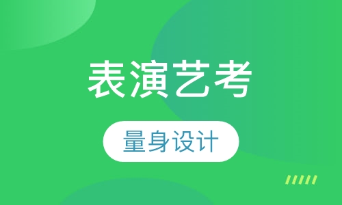 表演艺考定制班