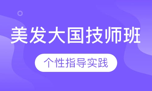 国际联盟美发大国技师班（贴身弟子教学全科）