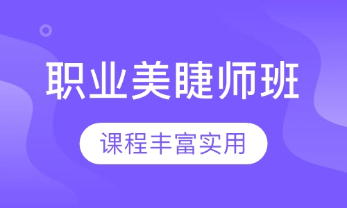 职业美睫师班